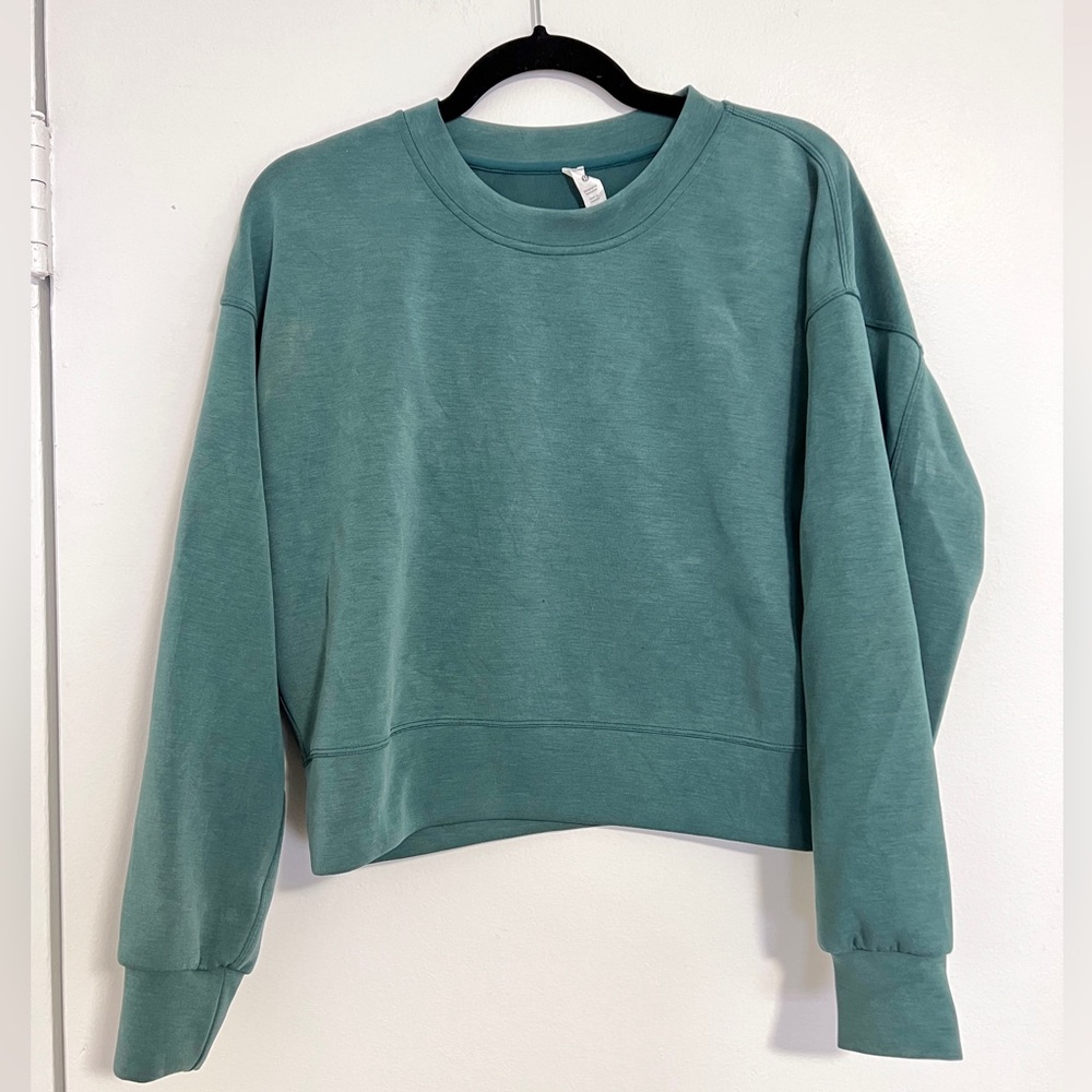 Lululemon Softstreme Perfectly Oversized Cropped Crew